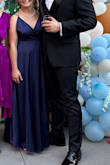 I bought this dress for my wedding anniversary celebration after giving birth to my 5 children. The dress was flattering and comfortable. - Kelly N.