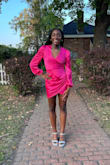 The dress fit perfectly and looked exactly like the picture. :) - Gabby D.