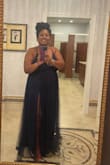 I really loved this dress, if fit nicely, I probably could've gone down a size. I think a smaller size would have fit my bust a little better. But overall I loved the way I looked. I received lots of compliments. So glad I purchased this dress!!! - Ali W.