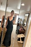 The stretch and thick material are everything!! No bra needed! Got a ton of compliments. The dress quality was amazing. It felt like a $200 dress! - Amy B.