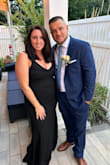 I bought this dress last minute for a wedding and I'm so glad I did! It came quickly and was so comfortable. It fits like a glove! It's a stretchy material so there was room to dance and have a good time! - Krystal C.