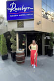 I adore these pants - I have never worn anything like this and decided to try it out - I wore with a yellow crop top and sneakers for sightseeing thru Bulgaria.. It was a good way to stay cool without wearing shorts and still be fashionable. - Jennifer E.