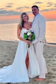 Love love this dress! I had it altered to fit me as it was small. The bust & outside of that for the price it is absolutely beautiful! - Melissa K.