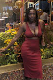 Cute, fun, and sexy dress! I love the vibrant color and the way it hugs my curves, however, there isn't much coverage for my larger chest. - Shantakeia B.