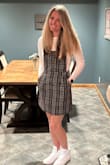 I was worried about the skirt being too short but it was a perfect length - Andrea C.