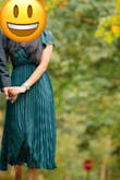 I really loved the fit and color. However, the length was little long below knee. - Harika V.