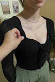 I love the top. My daughter does competitive dance and this is a piece of her costume. It's beautiful! - Amanda P.