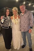 I wore this dress for the evening of my wedding at the tiki bar after party on the beach. It was stunning, kept me warm with the light breeze by the water and everyone loved that I had another look in the evening. Best dress ever! - Melissa H.