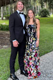This dress was an absolute hit! I have never received more compliments about an article of clothing. The embroidery is absolutely beautiful and such a fun twist on "formal". I wore this to my best friend's (fun) black tie wedding, and I just loved it. It fit me perfectly and didn't need alterations. I wore 2-inch heels and it hit perfect on the ground. If you are on the taller side, you may not be able to wear heels or may need a bigger size for length. Probably my favorite dress from Lulus! - Samantha Y.
