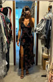 This dress was everything. It came the night before a wedding I was attending. I went with the Xs and it fit perfectly! Lots of compliments and I highly recommend it. - Alexis T.