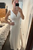 I love this dress...it fits perfectly and it's beautiful. I went wedding dress shopping and didn't fall in absolute love with anything to be spending thousands of dollars. Ended up ordering 5 different dresses from Lulus and loved this one! - Laura V.