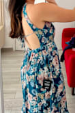 This dress is perfect for a beach wedding I'm attending where the dress code is "cocktail semi-formal". :) Although it's a midi dress, it looks like a maxi dress to me because I'm short haha, but that's something I already expected! The only reason why I gave it 4 stars is because the chest area is a little too big for my breast size. I'm not sure if an XS would have worked better, but I'm happy with the dress overall. - Andrea Q.