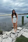 My sister wore the Lost In Your Eyes Silver Sequence dress to her first hoco and received several compliments from other parents and her peers. The picture doesn't do the dress justice! It's a great material and not itchy like most sequenced apparel. I would purchase this dress again and would recommend it for any formal event. - Jazmin F.