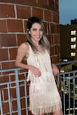 This dress makes me want to dance! So much fringe!!! It got so many compliments on NYE! Loved it! - Kim K.