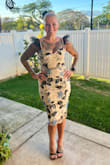 This dress is so elegant! It fit me like a glove. I purchased it for my 40th birthday party and slayed. - Jacqueline D.