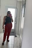 I really like the color. I love how they look on me. They make your outfit cool. I love. I ordered these in black too. - Vaydis T.