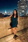 This dress was such a pretty color and was super flattering, especially around the tummy. I want more colors! - Erin R.
