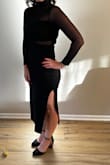 Ordered this for a wedding and it was great! Every part fit me. I have a smaller chest so I did wear a bra under but I could have gone without one. Got a ton of compliments! - Julie F.