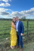 I love this dress! I'm obsessed with the color and the material! This was the perfect dress for the wedding I attended this weekend, and I got a ton of compliments on it! - Caitlin C.