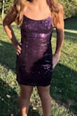 My daughter wore this to homecoming, and it was very pretty. Fits tight, but that's the style. - Alaina P.