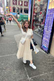 I brought this to New York with me and it was perfect for a Broadway show! Absolutely love it! - Kimberly Y.
