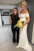 I bought a different dress from Lulu's and I really liked it. When I saw this dress I literally cried. I am so pleased with the quality, the fit, the elegance, and how incredible it felt to wear. I am 52 and this was my vow renewal ceremony. I wanted to look like a bride since I didn't have an actual wedding 25 years ago. This dress fit me and fit the occasion PERFECTLY! I wore the dress with white, pearl-studded cowboy boots.  This dress was all I wanted and more. Thank you Lulus. - Abby F.