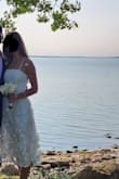 My now-husband and I had our civil union prior to our actual wedding day and I was in need of a little dress for that event. I did find alternative options, but they were not as pleasing to the eye and I also wanted an option that offered me quick shipping and delivery. When I saw this dress, I initially was nervous because of all the flowers on it but I absolutely fell in love with the dress when I received it at home. It looked even better when I put it on. Sidenote: my mom tends to be very picky when it comes to dresses, especially flowery ones, and she absolutely loved this dress. It is also nice because it can be re-worn and it does also look like a summer dress depending on shoes & jewelry. Highly recommend! - Martina T.