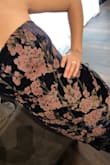 The material is so cute! I love that it's a midi length. Very classy and elegant looking! I'm super excited to wear this to the wedding. And it's one of those dresses I'll probably re-wear because I love it so much! - Mikaela C.
