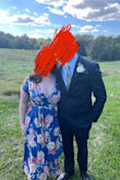 I got so many compliments on this dress!! It is very low cut so I had to safety pin it to my bra so that I didn't have any wardrobe malfunctions. - Ashley K.