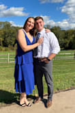 I bought this dress in the royal blue for my friend's wedding and LOVED it! I got an XL since I have a larger chest, and my only complaint was that there wasn't a ton of room for the girls! There was minimal spillage of the girls depending on the dance moves, but overall worked great! I received so many compliments on the color and shape as well! The dress does fit a little more snug than what a traditional XL would, but I was still able to make it work! :) hope this helps! - Ashleigh B.