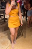 Loved this outfit! Beautiful color and fit. Can't go wrong with a skort especially when dancing. Wish the straps on the top were adjustable but otherwise great! - Savannah S.