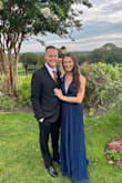 I wore this dress to a wedding when I was 13 weeks pregnant! It was so beautiful but definitely very long. I'm tall and was wearing decent heels and this dress was still too long. - Melissa G.