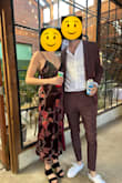 I wore this to a wedding and loved it! Velvet material was great. - Ali R.