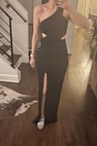 A little sexy with the cut outs but overall feels classy and is extremely flattering!! - Leah C.