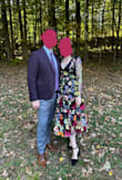 Absolutely love this dress! Got so many compliments. I'm usually more of a size M but S was perfect. Things to note: a bit scratchy on the arms but I forgot about it pretty quickly. And some of the flowers could be sewn on a bit more - I tried to use double-sided tape to keep them down more. That being said I think the dress is amazing! - Elizabeth S.