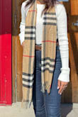 I wore it on a Fall trip. The fit and color are amazing. However, the stitch on the wrist fold came off within a few hours of wearing it. For that price, I expected better quality overall. - Aditi M.