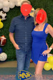 I loved the fit! It wasn't too short or too long. I wore it to a Booster Club School Fundraiser and the blue was the perfect blue too. - Jennifer T.