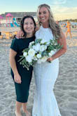 I am not kidding when I say that I made a day-of decision to wear this dress on my wedding day instead of wearing my actual wedding dress. The beading and detail are absolutely gorgeous. I received non-stop compliments from everyone and still do a year later. Everyone thought it was from an actual wedding dress shop and were shocked when I told them it was from Lulus and how inexpensive it was. Outside of being beautiful, it fit like a GLOVE and was extremely comfortable. I had a TON of issues with my actual wedding dress/seamstress and it never fit correctly but I didn't have to make any alterations to this dress. Originally this was going to be my second outfit, but I made the right choice by deciding to wear it the entire time. I would recommend sizing up if you're in between sizes. I decided to size up knowing that there wouldn't be much stretch with all the beading and it worked perfectly. - Laura S.