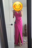 Super flattering dress! I'm tall and this was the perfect length with heels! - Kari W.