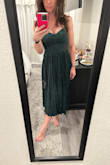 So many compliments. True to size. No bra needed! I'll wear it again! - Julia F.
