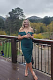 Fit true to size
Got lots of compliments
Classy dress - Becky A.