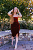 Loved the dress! I wanted something more timeless and classic. The texture is great and good for cocktail events. Very sleek and clean, would definitely recommend. - Mal M.
