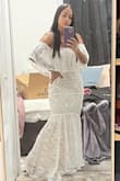 Beautiful dress, I would use it, but I didn't keep it just because I found another Lulu's dress that was perfectly for the weather. True to size, small was just fine! Color as in the picture, and actually is much beautiful in person. - Sherly S.