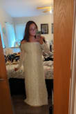 It was such a beautiful dress but I could not move my arms around, they were too tight. Had to return the dress due to my wedding being the following week - Dulce S.