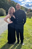 This material is insanely stretchy, and the core setback makes it easy to adjust. The weight of the dress was great and the quality was awesome! I got so many compliments on this dress. Use fashion tape if you're a boobilicious lady! - Morgan H.