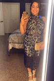This dress was perfect for a wedding. I loved the fit. Lots of compliments! - Lety T.