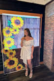 I loved this dress! It was so comfy and classy for my bridal shower. It fit true to size and the material looked chic and expensive. The dress was photographed well! - Brianna W.