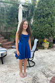 Great fit and well made! My daughter wore it to her freshman homecoming dance. It was flirty , fun, and appropriate! - Frances B.