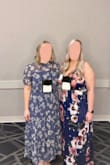 I wore this dress to a work event. Super comfortable, I will say it was quite loose at my waist. Because I'm a modified hourglass, I don't believe sizing down would have worked on my hips. The dress is lined so it's very flattering. - Sutton H.