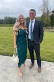 I loved this dress! I am short and it was the perfect length. Very flattering and got many compliments! The green color is beautiful. - Demi O.